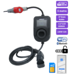 QSR-22KW /32A/ 4G /Duvara Sabit Şarj Cihazı