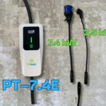 7.4 KW Ekranlı Portatif Dönüşüm Kitli Şarj Cihazı (PT-7.4E)