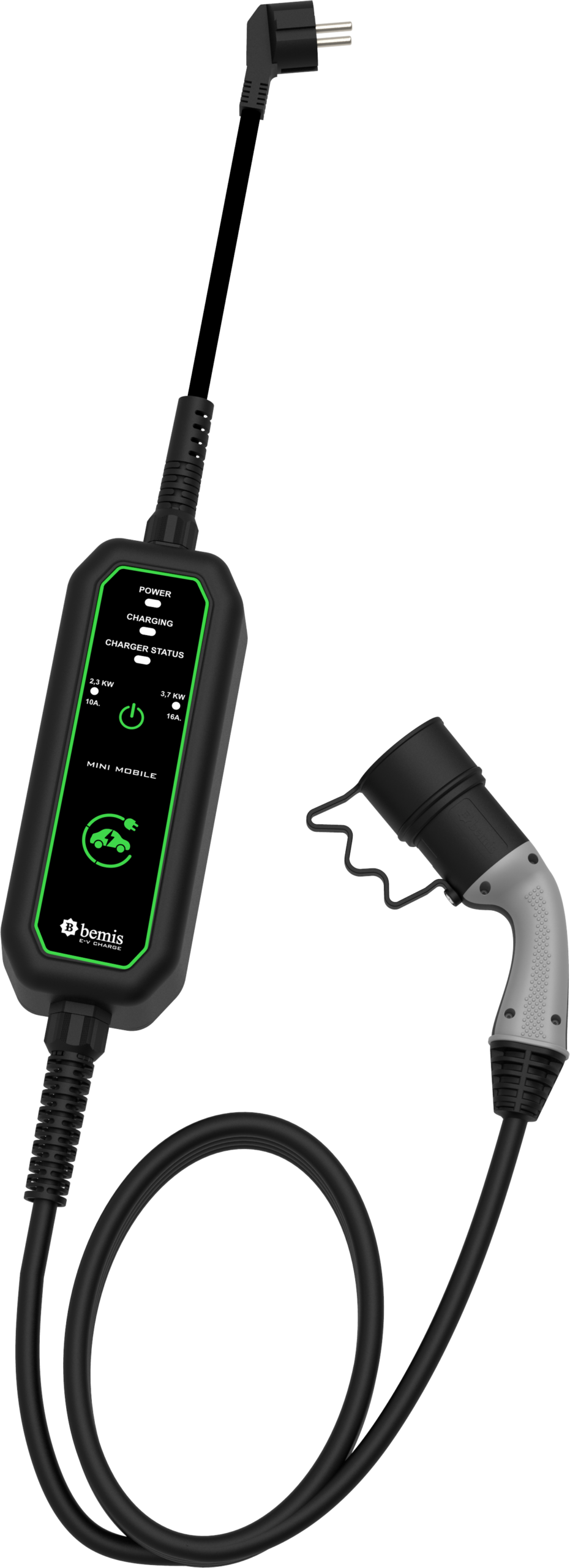 Mini Mobile Charger 5 metre 2,3 - 3,7 kw 10A - 16A Mini Mobile Charger 5 metre 2,3 - 3,7 kw 10A - 16A - Görsel 1
