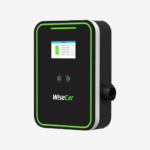 22kW WiseCar LCD Elektrikli Araç Şarj Ünitesi (kablolu)