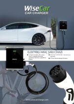 22kW WiseCar Elektrikli Araç Şarj Ünitesi (kablolu) - Görsel 4