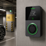 22kW Autel MaxiCharger AC Elite Pro Display Ekranlı Elektrikli Araç Şarj Ünitesi Soketli (Shutter)