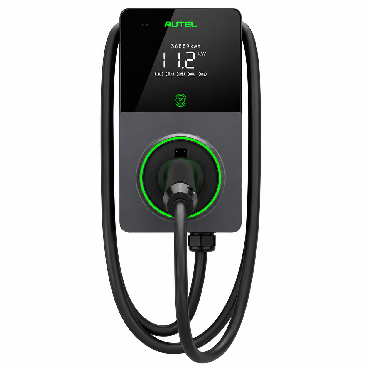 display (1) 22kW Autel MaxiCharger AC Elite Pro Display Ekranlı Elektrikli Araç Şarj Ünitesi Kablolu - Görsel 1