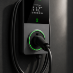 11kW Autel MaxiCharger AC Elite Pro Display Ekranlı Elektrikli Araç Şarj Ünitesi Kablolu